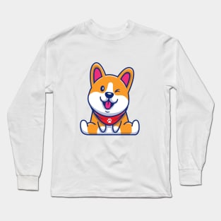 Cute Puppy Long Sleeve T-Shirt